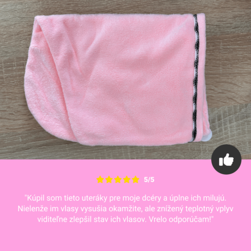 HAIRGLOW® Rýchloschnúca uteráková čiapka na vlasy: 2 za 1 - Image 6