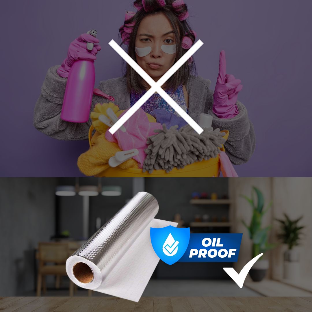 Kuchynská fólia odolná voči mastnotám - OILPROOFX® – Obrázok 4