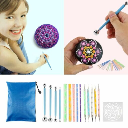 MISSCRAFTY® Mandala sada na bodkovanie