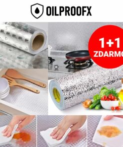Kuchynská fólia odolná voči mastnotám, 1 + 1 GRATIS - OILPROOFX®