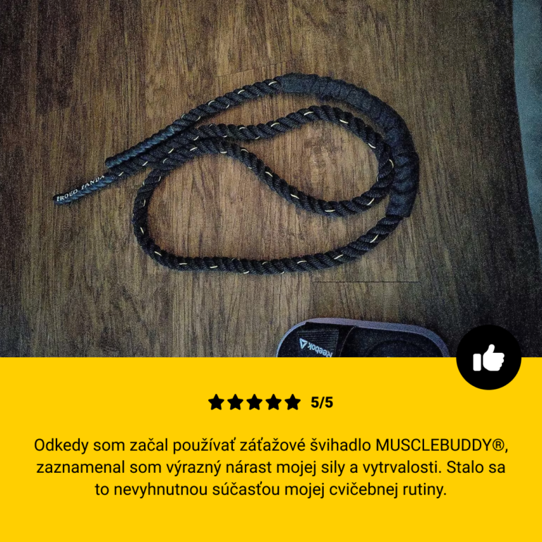 MUSCLEBUDDY® Záťažové švihadlo - Image 6
