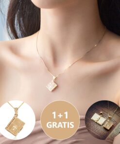 RETIAZKA S PRÍVESKOM V TVARE BIBLIE 1+1 GRATIS