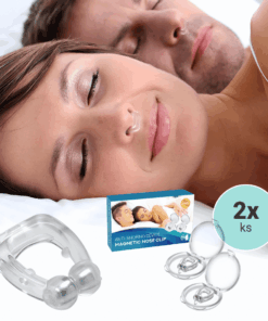 Silikónová magnetická spona proti chrápaniu