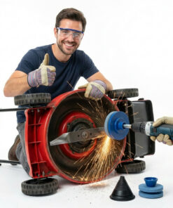 CutMaster® – Brúska na čepele pre kosačky (1+1 ZADARMO)