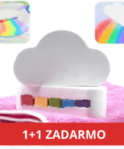 Dúhová bomba do kúpeľa: 1+1 ZADARMO