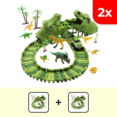 Dinosauria magická pretekárska dráha so 142 dielikmi