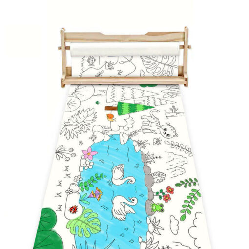 VEĽKÁ ROLKA PAPIERA NA KRESLENIE – 10M JUNGLE SCROLL™