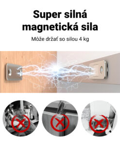 Alternative view of MAGRIP™ NEVIDITEĽNÉ MAGNETY NA DVIERKA SKRINIEK - 4+4 GRÁTIS