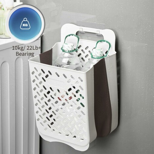 SKLADACÍ KOŠÍK NA PRÁDLO FOLDNHOLD™ – Obrázok 3