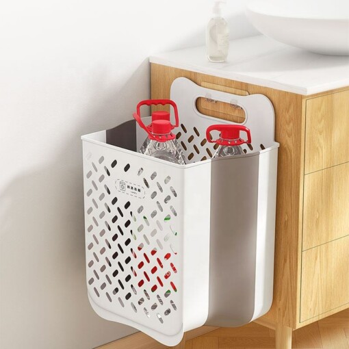 SKLADACÍ KOŠÍK NA PRÁDLO FOLDNHOLD™ – Obrázok 8