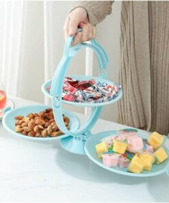 Alternative view of 3-POSCHODOVÝ SKLADACÍ SERVÍROVACÍ PODNOS TRIOTRAY™