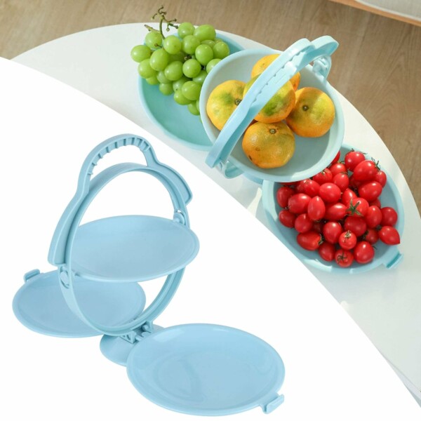 3-POSCHODOVÝ SKLADACÍ SERVÍROVACÍ PODNOS TRIOTRAY™ – Obrázok 7