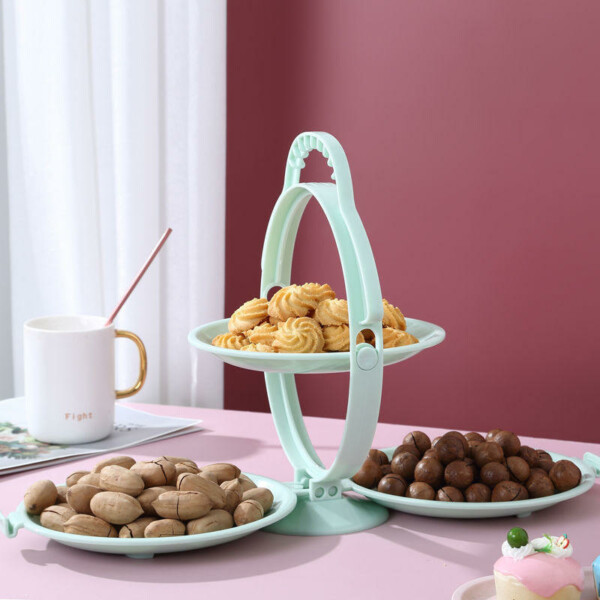 3-POSCHODOVÝ SKLADACÍ SERVÍROVACÍ PODNOS TRIOTRAY™ – Obrázok 4