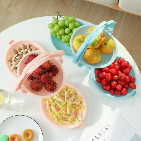 3-POSCHODOVÝ SKLADACÍ SERVÍROVACÍ PODNOS TRIOTRAY™ – Obrázok 5