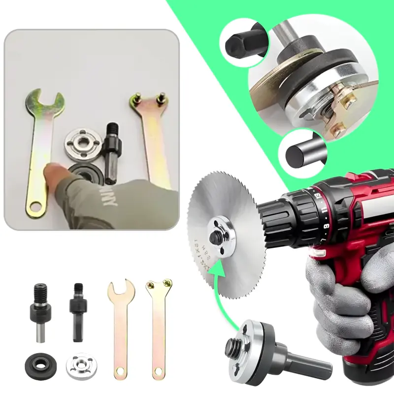 DrillGrinda™ Adaptér Uhlovej Brúsky pre Elektrickú Vŕtačku