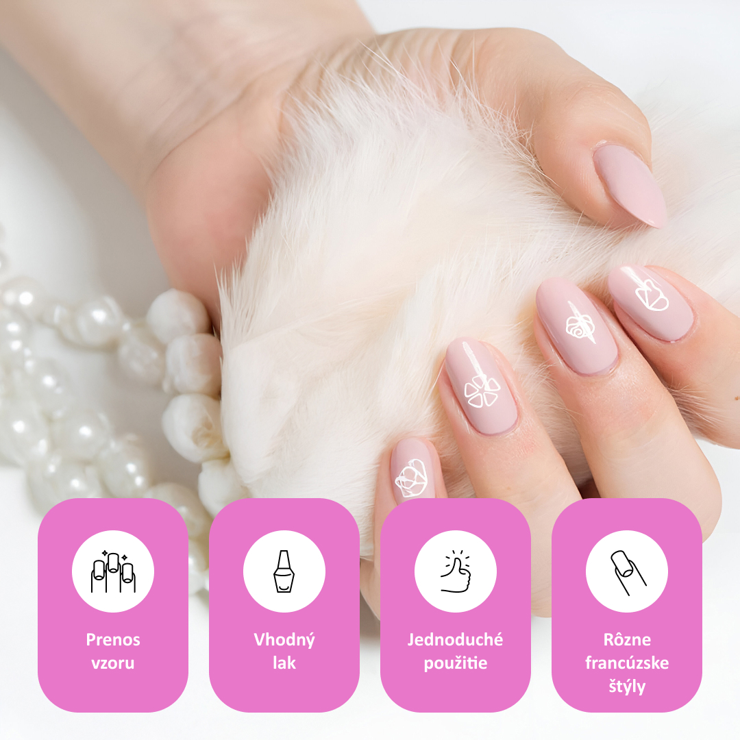 NAILGENIUS™ - Sada pier na Nail Art – Obrázok 5