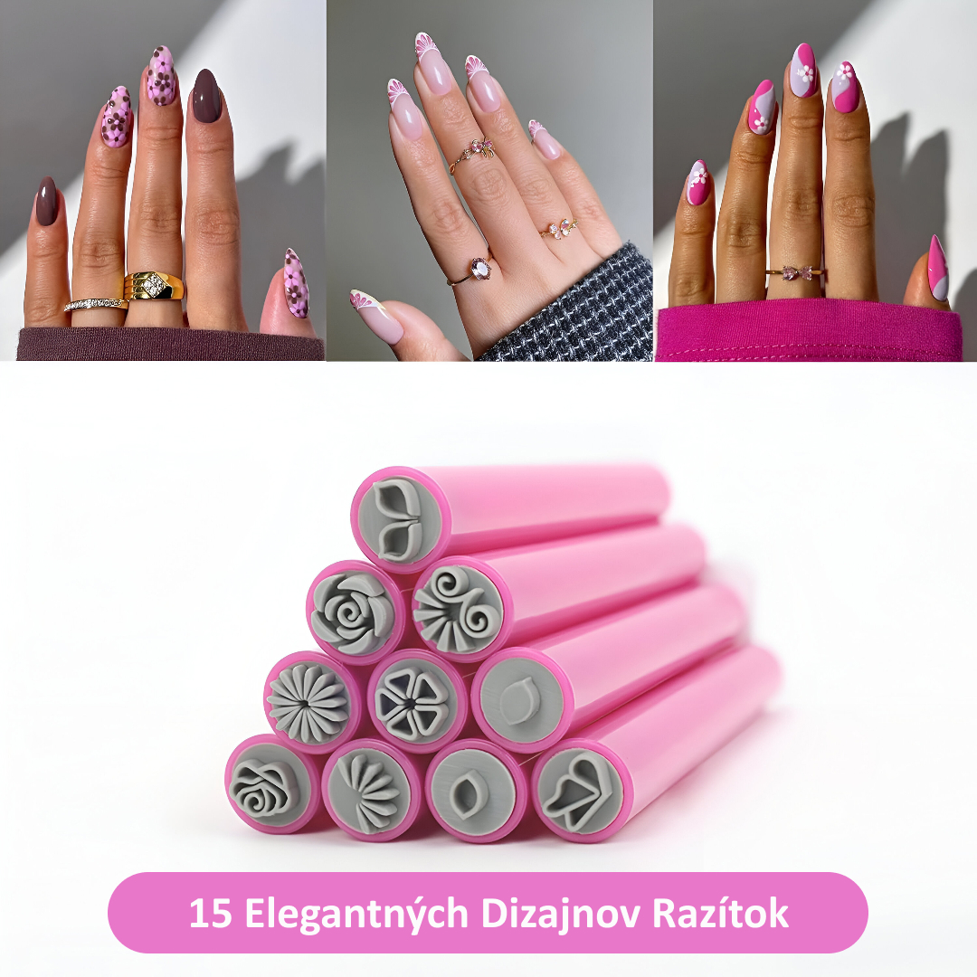 NAILGENIUS™ - Sada pier na Nail Art – Obrázok 7