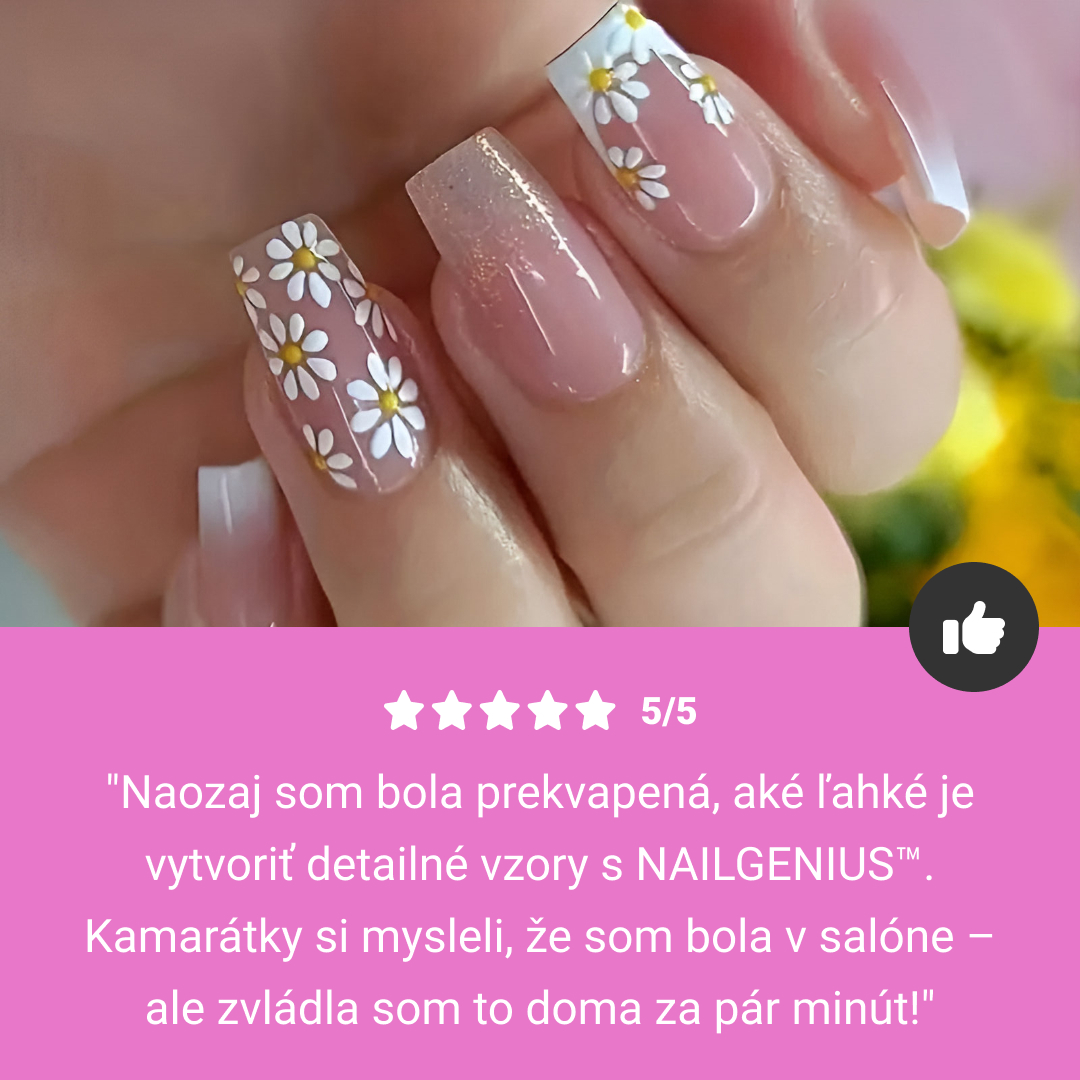 NAILGENIUS™ - Sada pier na Nail Art – Obrázok 8