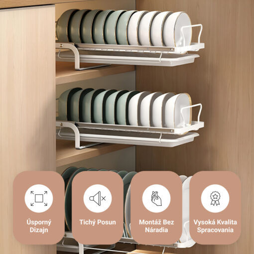 SlideDry™ – Výsuvný posuvný odkvapkávač na riad - Image 4