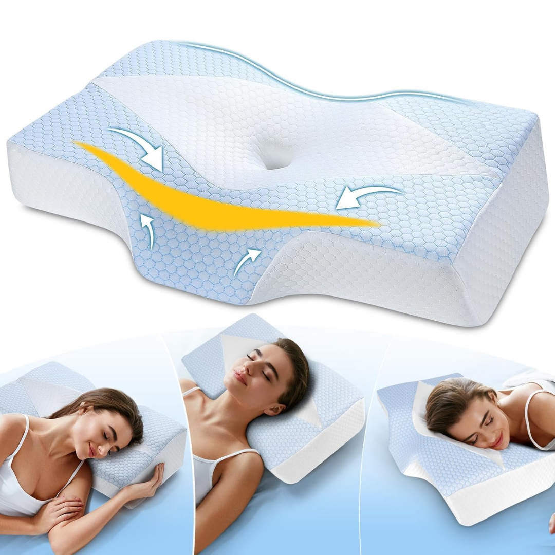 ErgoDream™ - Ergonomický Vankúš z Pamäťovej Peny – Obrázok 2