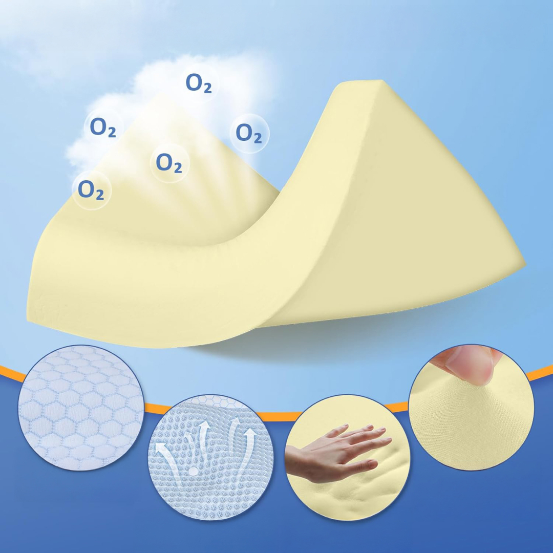 ErgoDream™ - Ergonomický Vankúš z Pamäťovej Peny – Obrázok 4