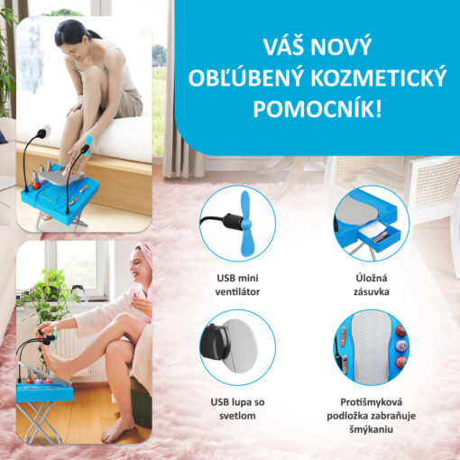 NailEase ™ - Prenosná Stanica pre Starostlivosť o Nechty – Obrázok 2