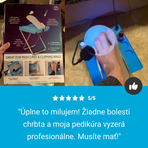 NailEase ™ - Prenosná Stanica pre Starostlivosť o Nechty – Obrázok 7