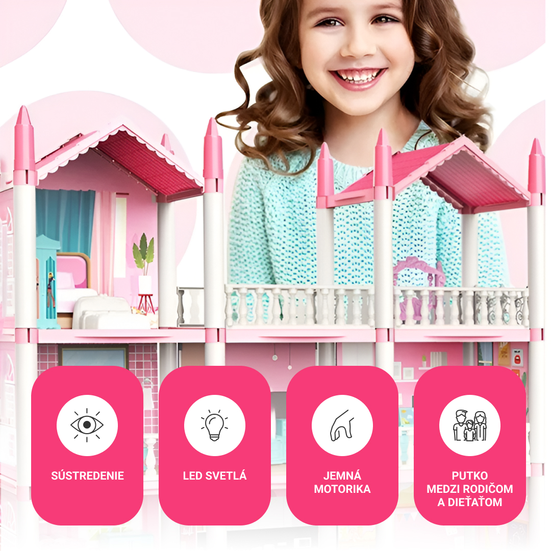DreamVilla™ – Hračka princeznej vily – Obrázok 3
