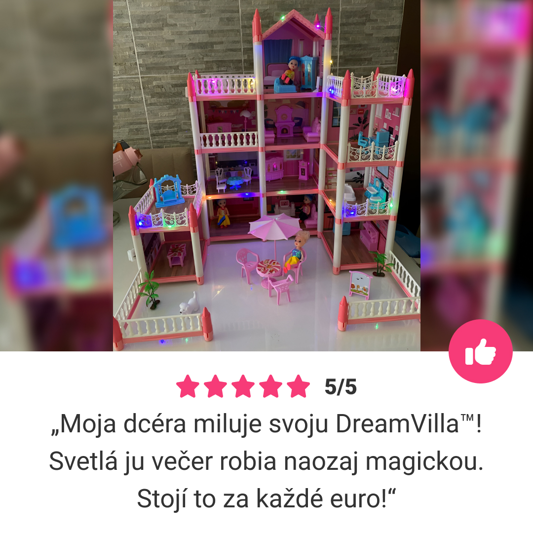 DreamVilla™ – Hračka princeznej vily – Obrázok 6