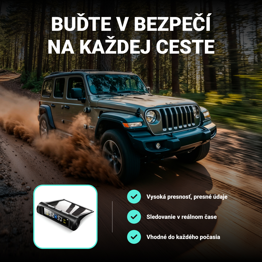 Riboton™ - Solárny Systém Monitorovania Tlaku v Pneumatikách – Obrázok 2