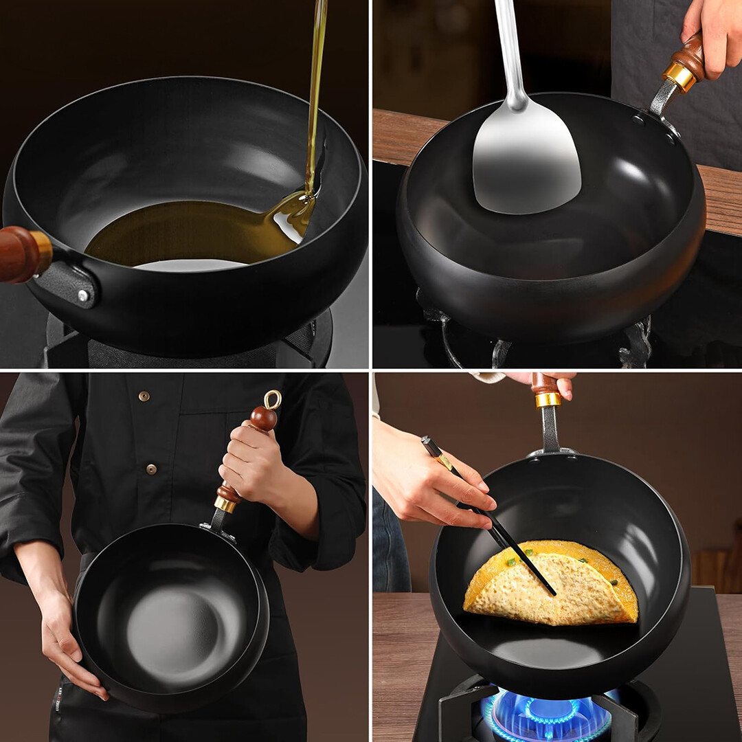 Ferona™ - Japonská Panvica Bez Povlaku – Obrázok 4