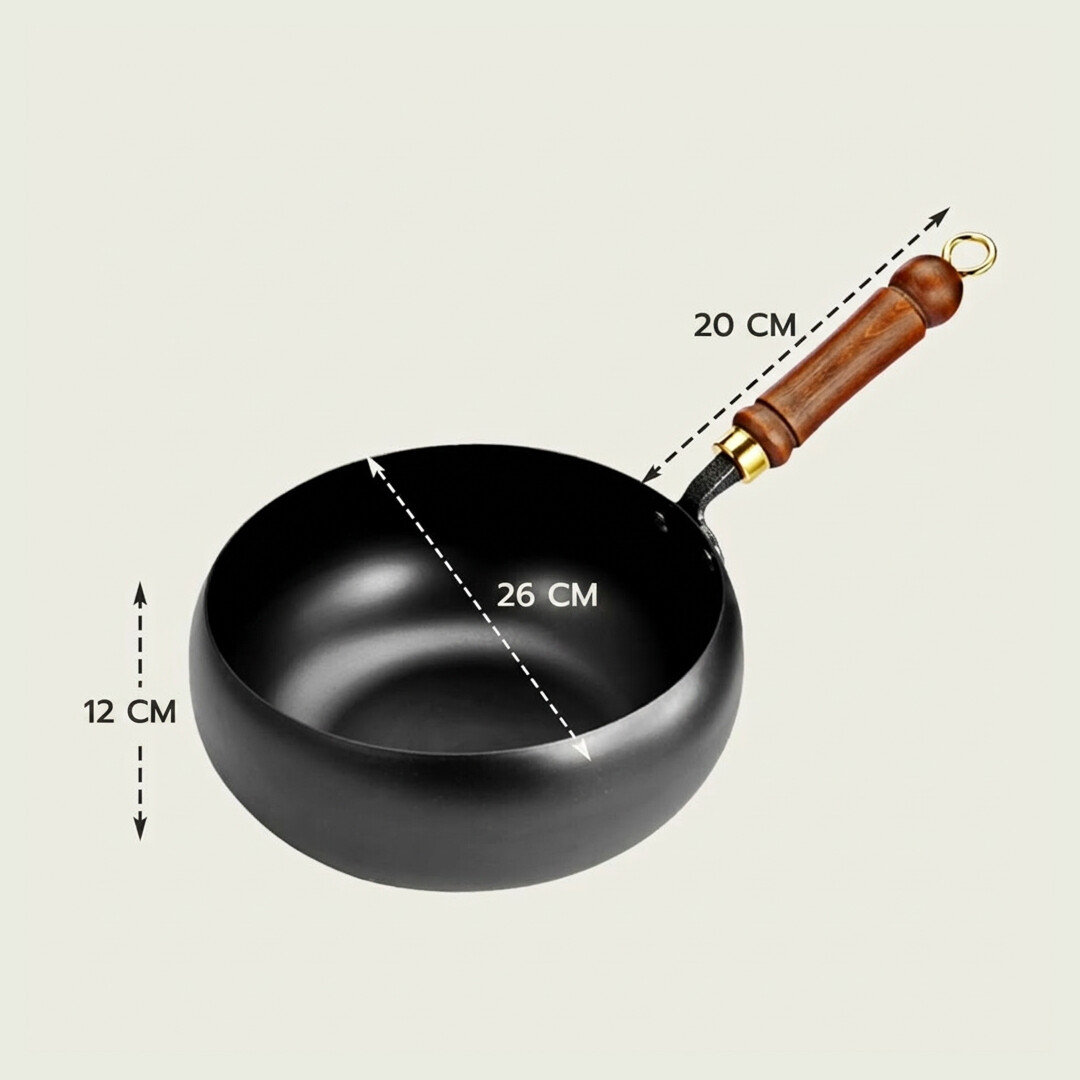 Ferona™ - Japonská Panvica Bez Povlaku – Obrázok 6
