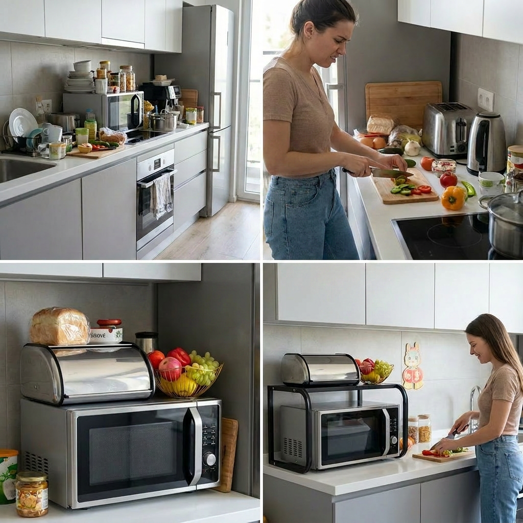 ElevateShelf – polica pre viac priestoru za pár sekúnd bez vŕtania – Obrázok 4