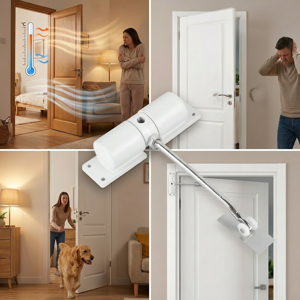 AutoSecure ™ - Automatické Zatváranie Dverí – Obrázok 3