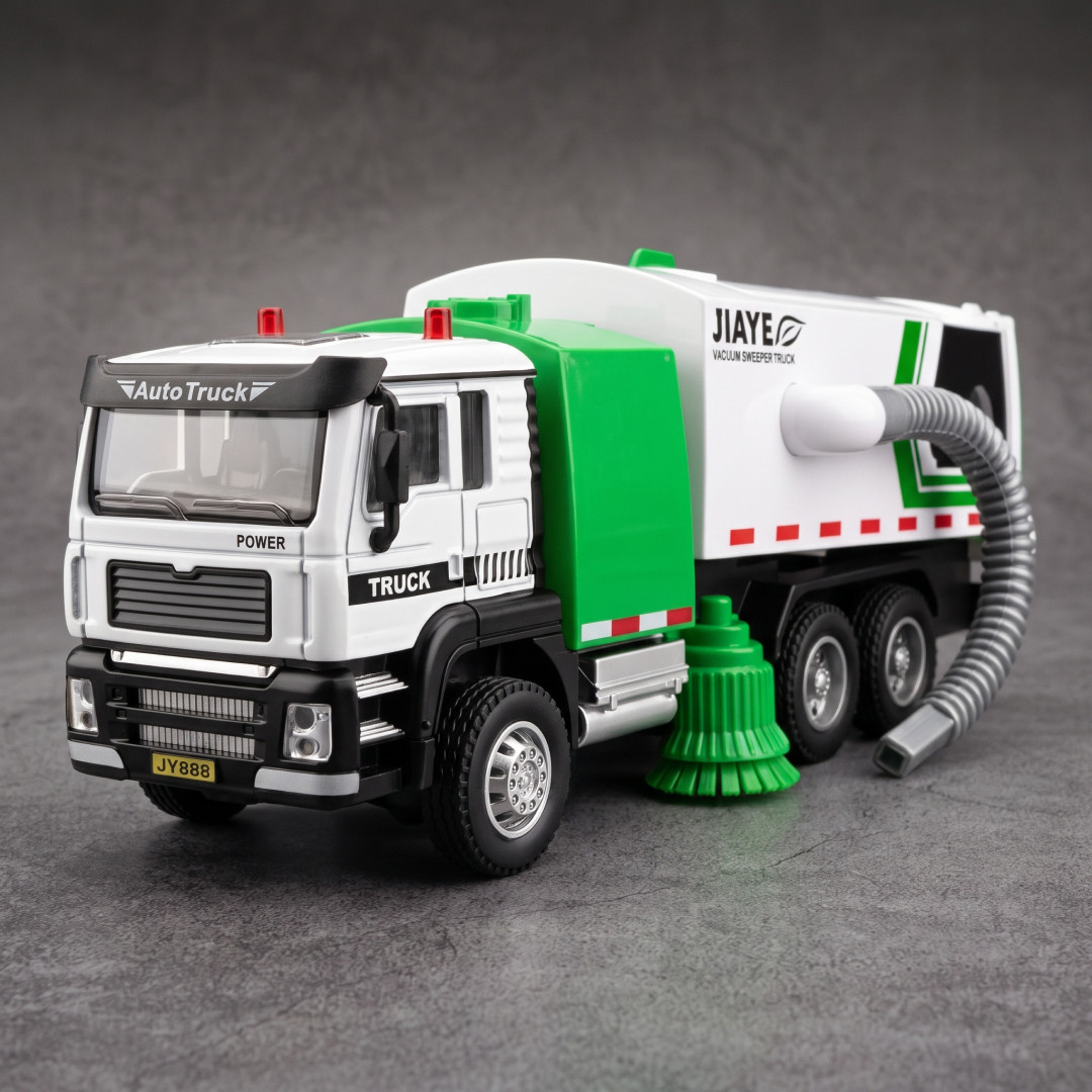 GarbageTruck™ – Cisternová autocisterna s odsávaním so zvukmi a svetlami – Obrázok 5